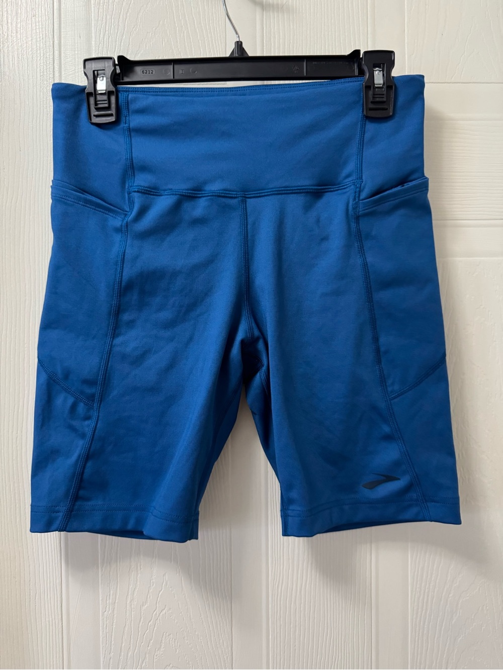 Brooks Women's Royal Blue Bike Shorts with Pockets